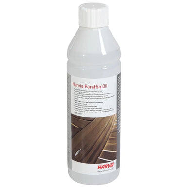 Extending the life of your sauna is possible with this Harvia Paraffin Oil.