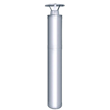 The Harvia WHP1500 steel chimney is the modern yet simple, stainless steel solution to your sauna chimney needs. 