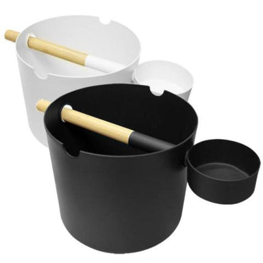 Enhance your sauna experience with the KOLO Bucket + Ladle duo while adding an element of authentic Scandinavian style