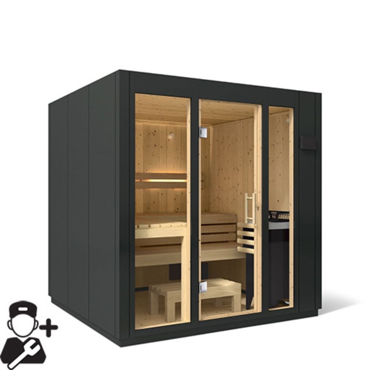 Tongue-and-groove walls and connections for a seamless appearance