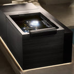 Two underwater outlets provide calming water circulation