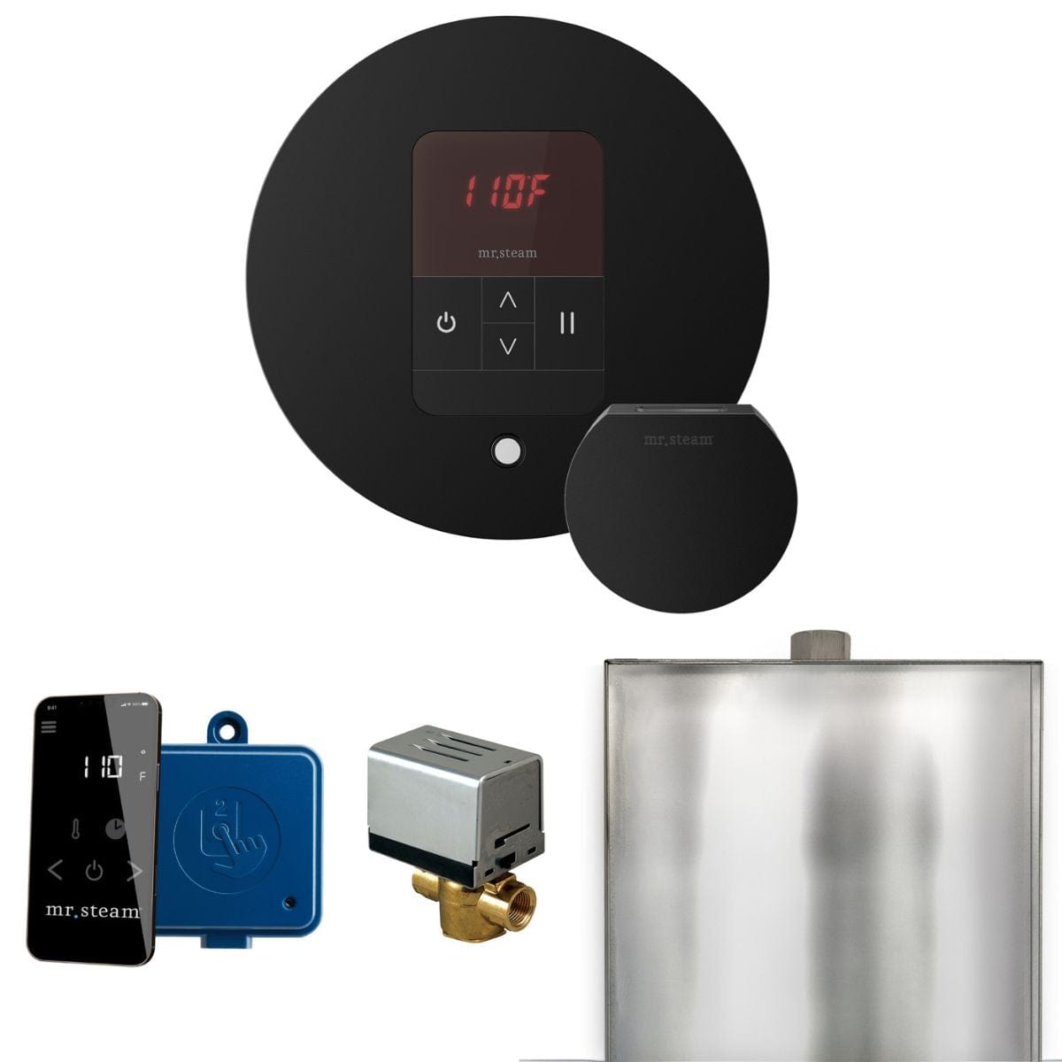 Easily mount and install your control snug to the wall