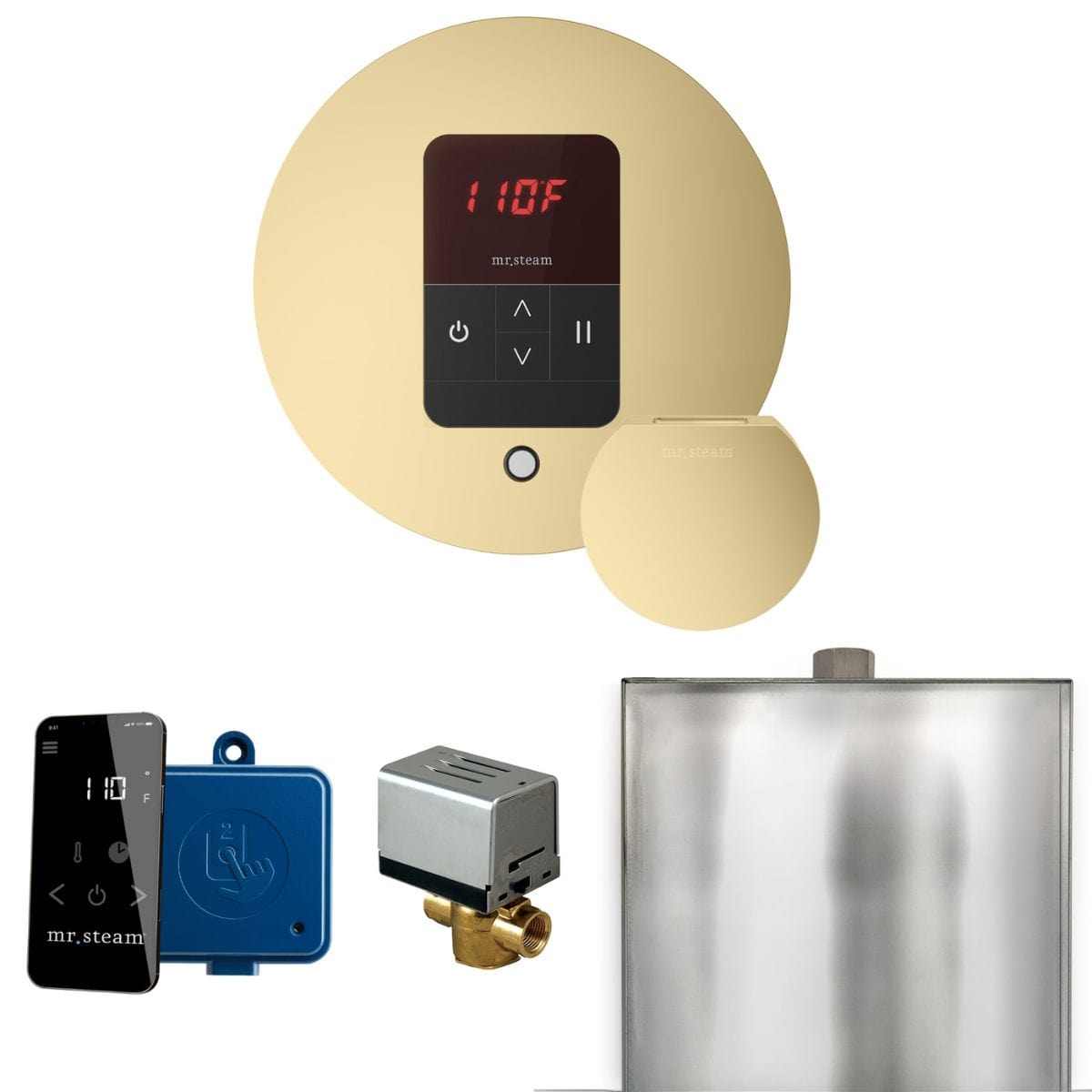 It has never been easier to optimize your steam shower experience