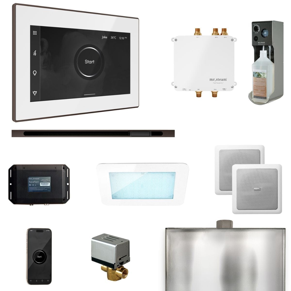 Package includes the ChromaSteamX System offering 78, N/AN/AN/A color selection possibilities