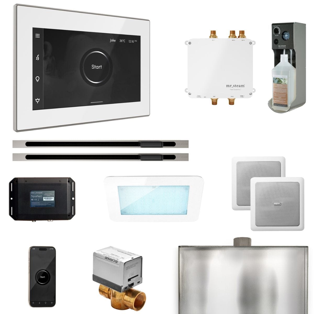 Helps ensure a dry and clean environment for your steam generator