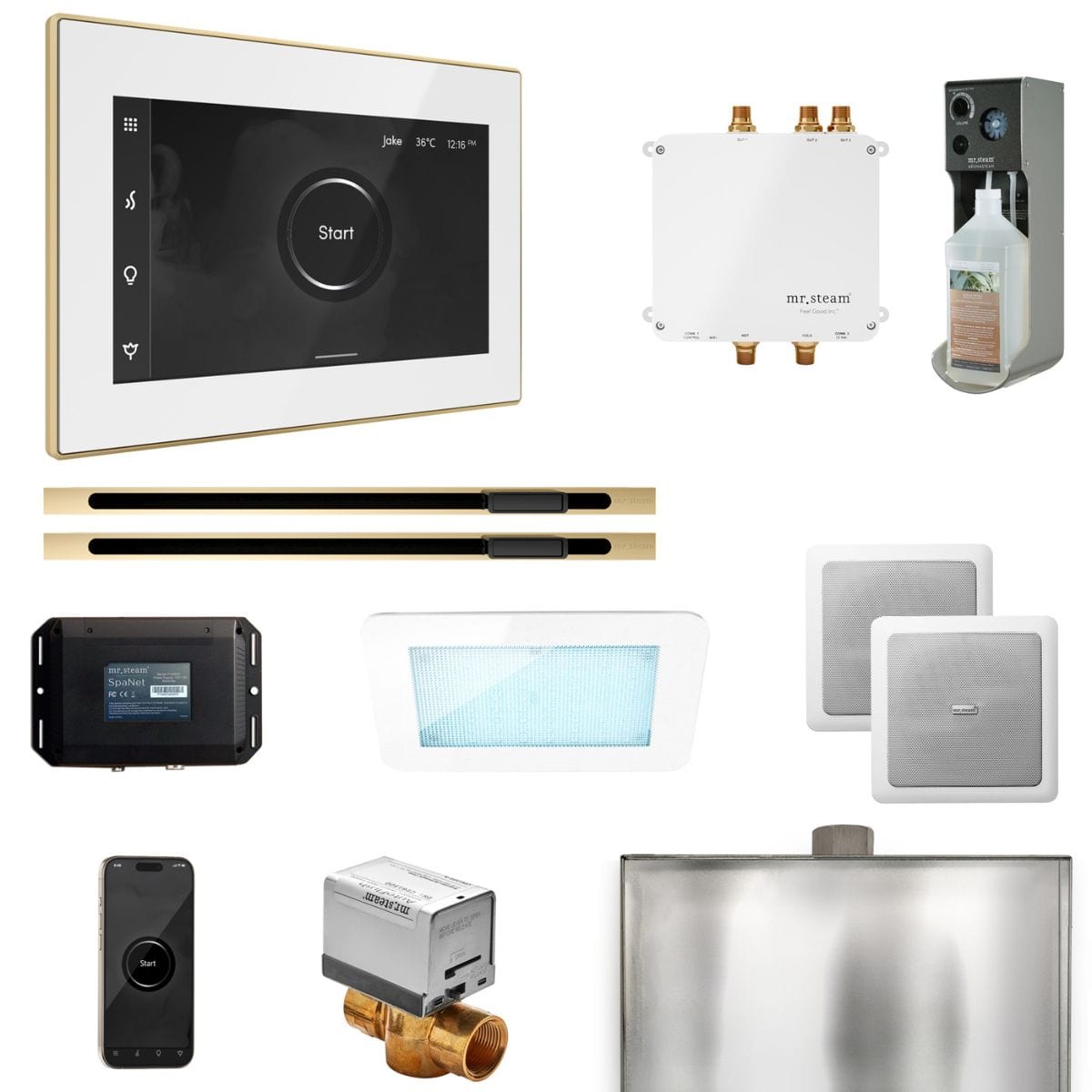 With sound designed for wet high-heat environments