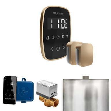 Wireless steam shower control that offers desired flexibility and easy Steam, Chroma, and Aroma Therapy system control