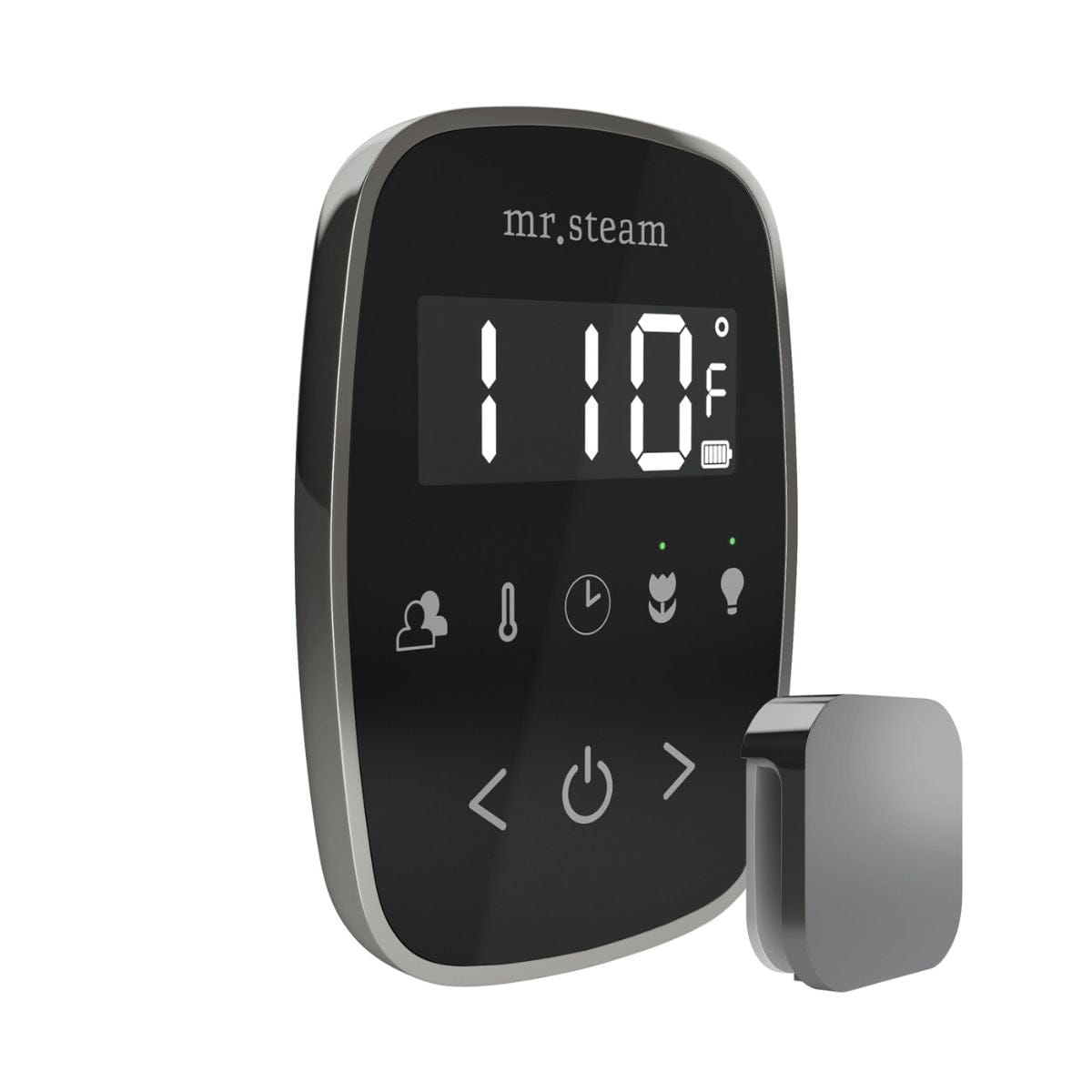 This is the only steam shower control that offers RF wireless connectivity