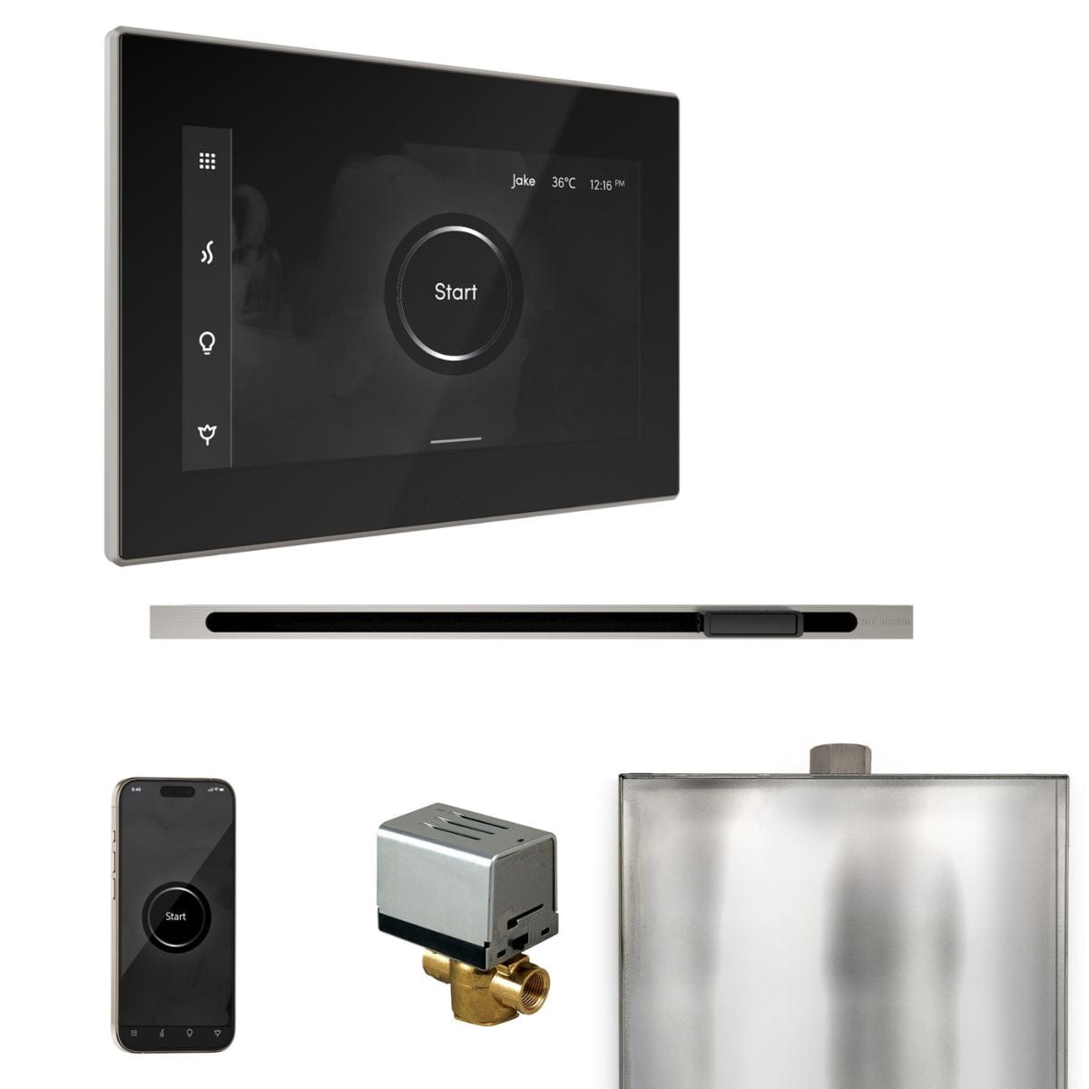 Award-winning, intuitive touch-screen control