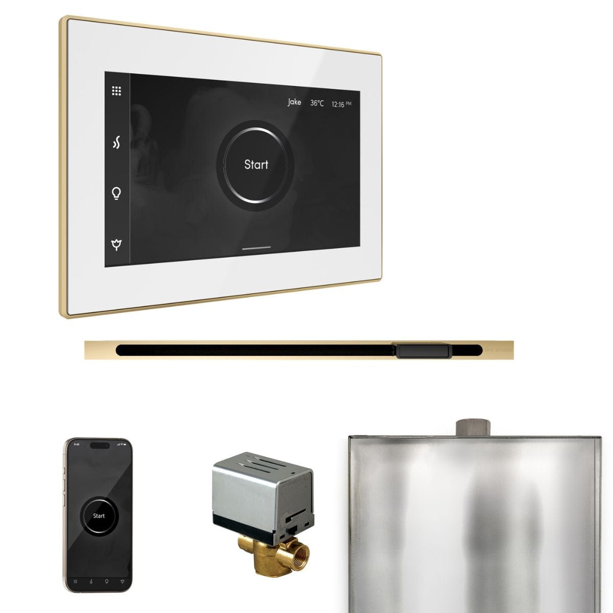 Housed in a sleek, slimline package