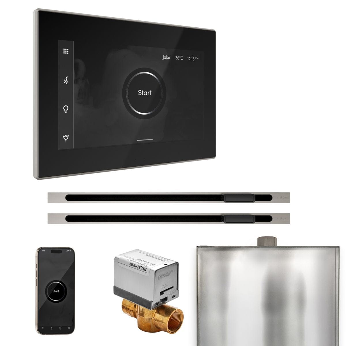 Introducing the intuitive touch-screen control