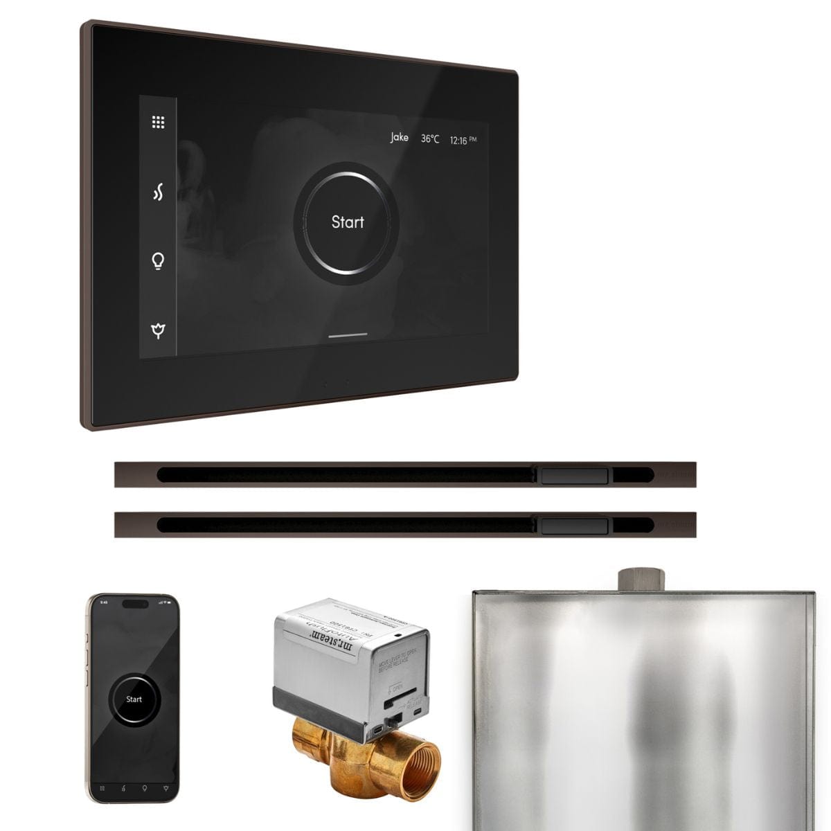 Control of your listening experience with Bluetooth or radio