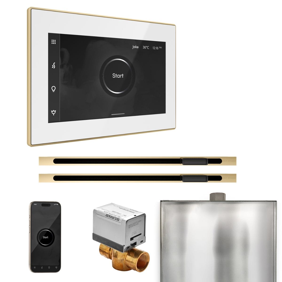 Create profiles for custom settings for temperature, time and more