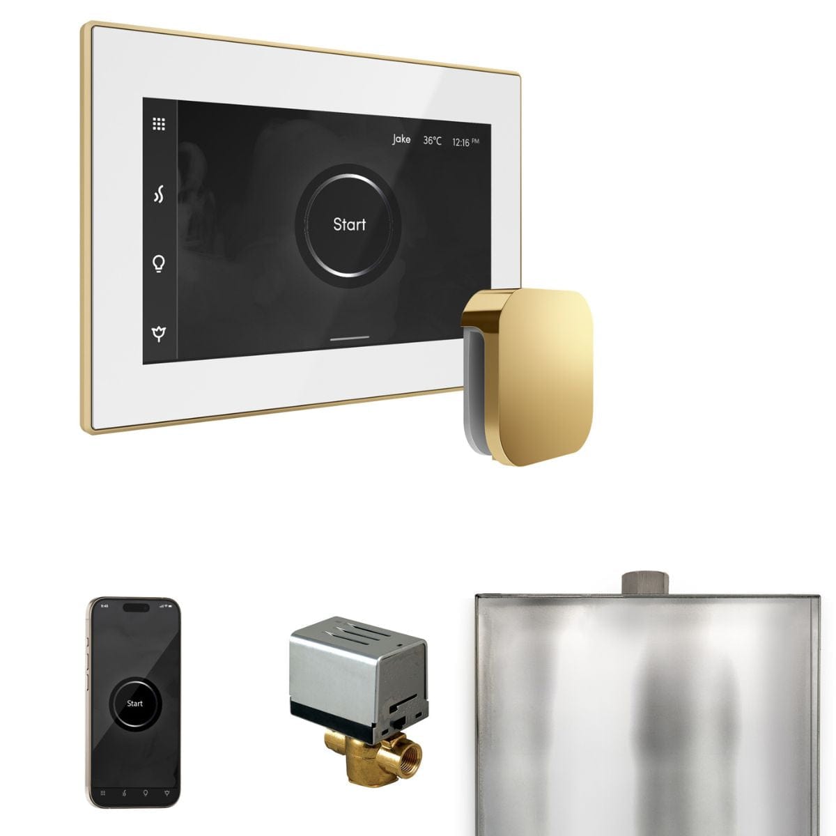 Control of your listening experience with AUX, Bluetooth, USB or Radio