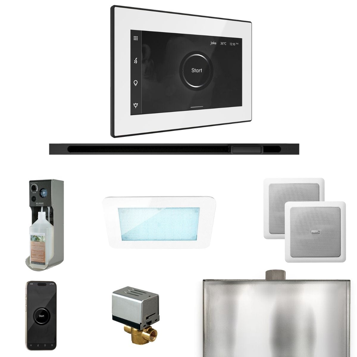 You can choose from many designer finishes to match any décor