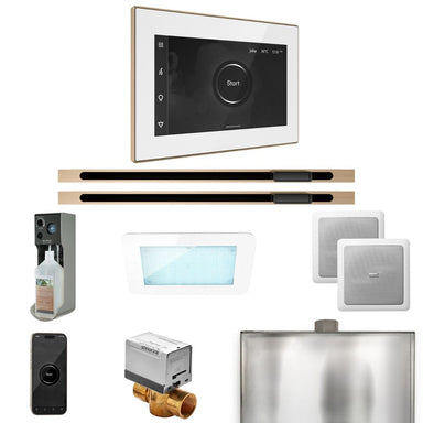 The XDream Package allows you to take total control over every detail of your steam shower experience