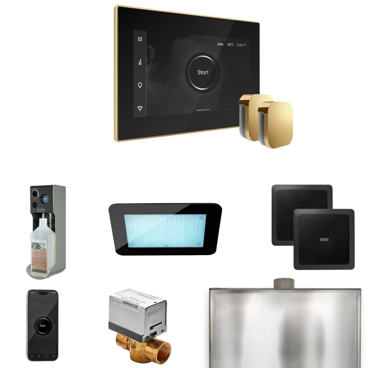 Package includes the Bluetooth audio sound AudioX System