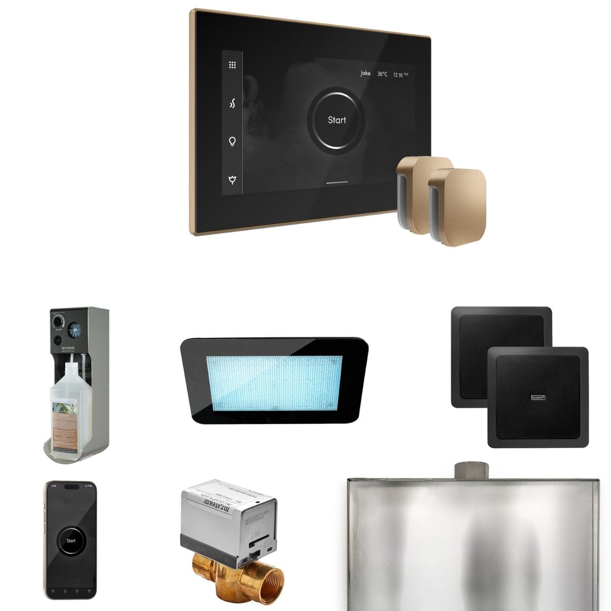 Your dream steam shower is here