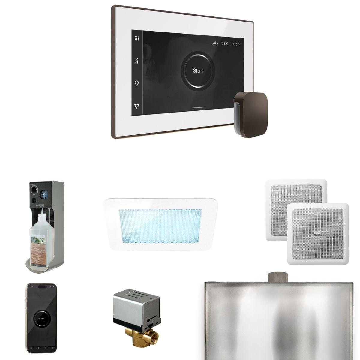 Package includes the AutoFlush System, offering clean steam every time