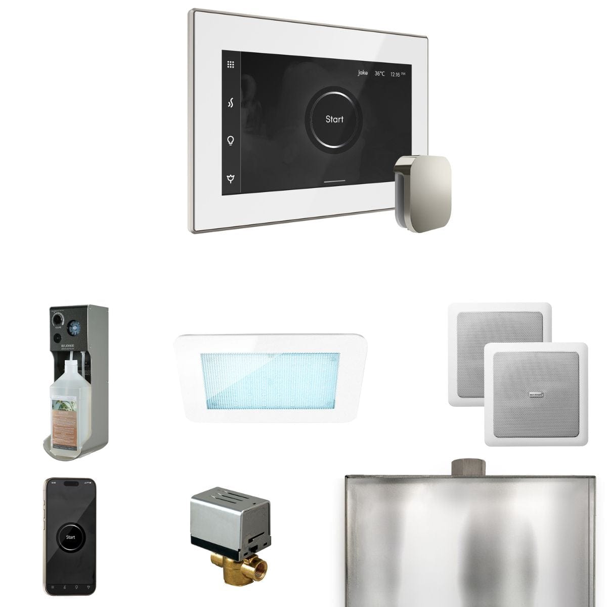 Also available in many designer finishes to match any décor