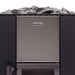 The stylish and durable Narvi Kuru Sauna Stove creates an authentic sauna feeling 