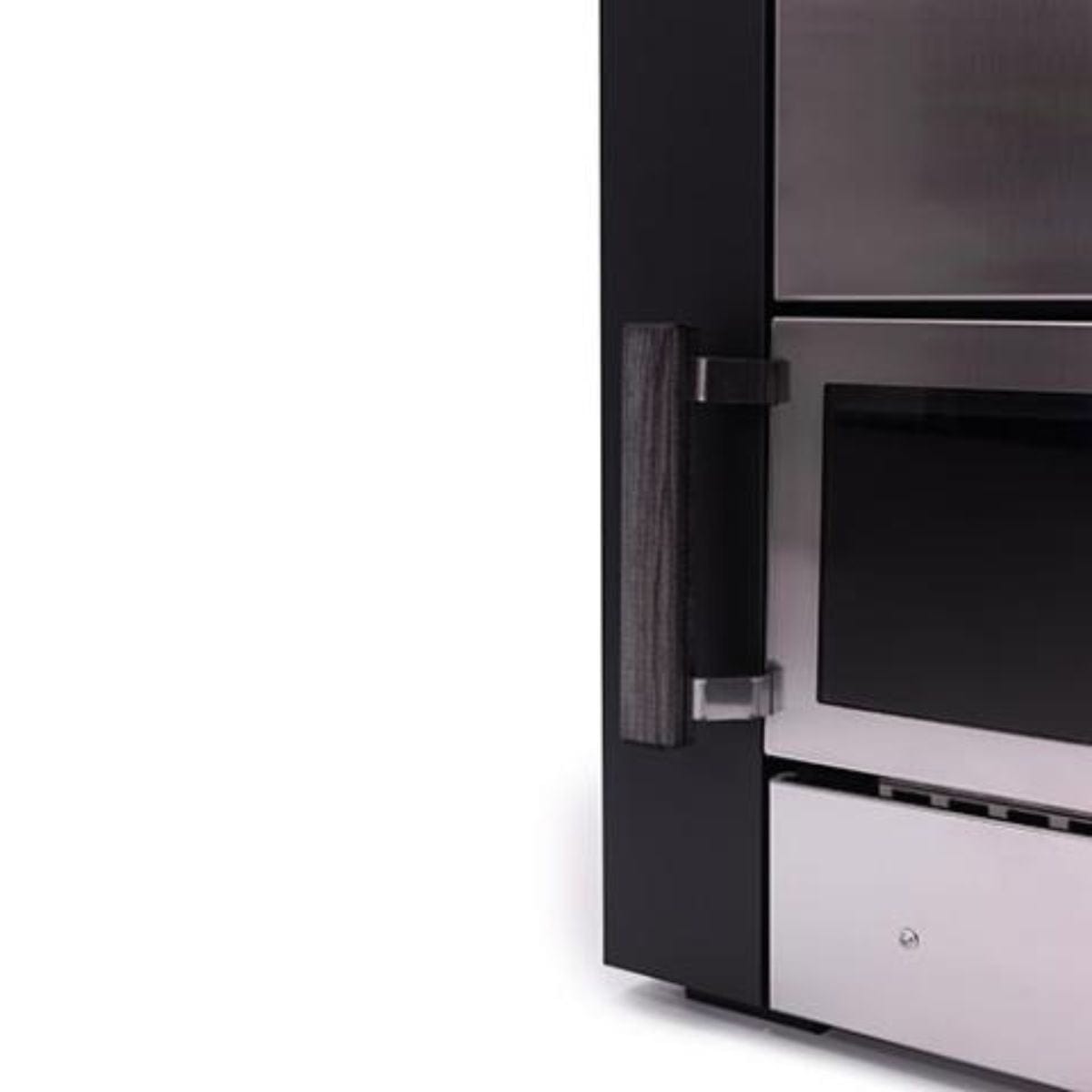 The stylish and durable Narvi Kuru Sauna Stove creates an authentic sauna feeling 