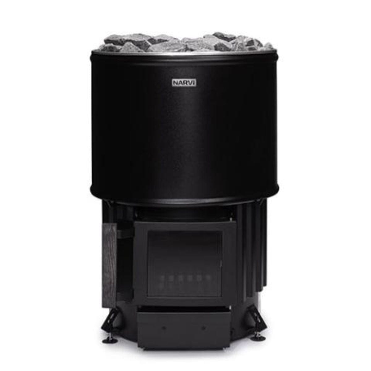 The Narvi Luosto Sauna Stove provides excellent durability and efficient heat distribution for your sauna. 