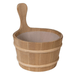 PROSAUNAS deluxe 4-liter sauna bucket with plastic liner