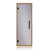 The ProSaunas Prehung Tinted Glass Sauna Door w/ Thermo-Aspen Frame 24x73 is made from a top-grade quality materials.