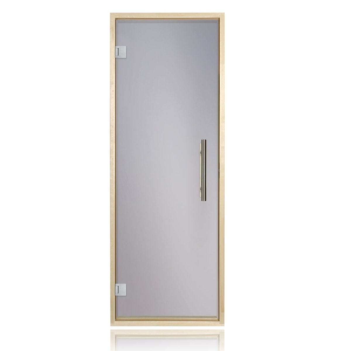 Introducing the ProSaunas Prehung Tinted Glass Sauna Door w/ Aspen Frame 24x73