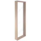 Provides superior sound and heat insulation while bathing your sauna in natural light