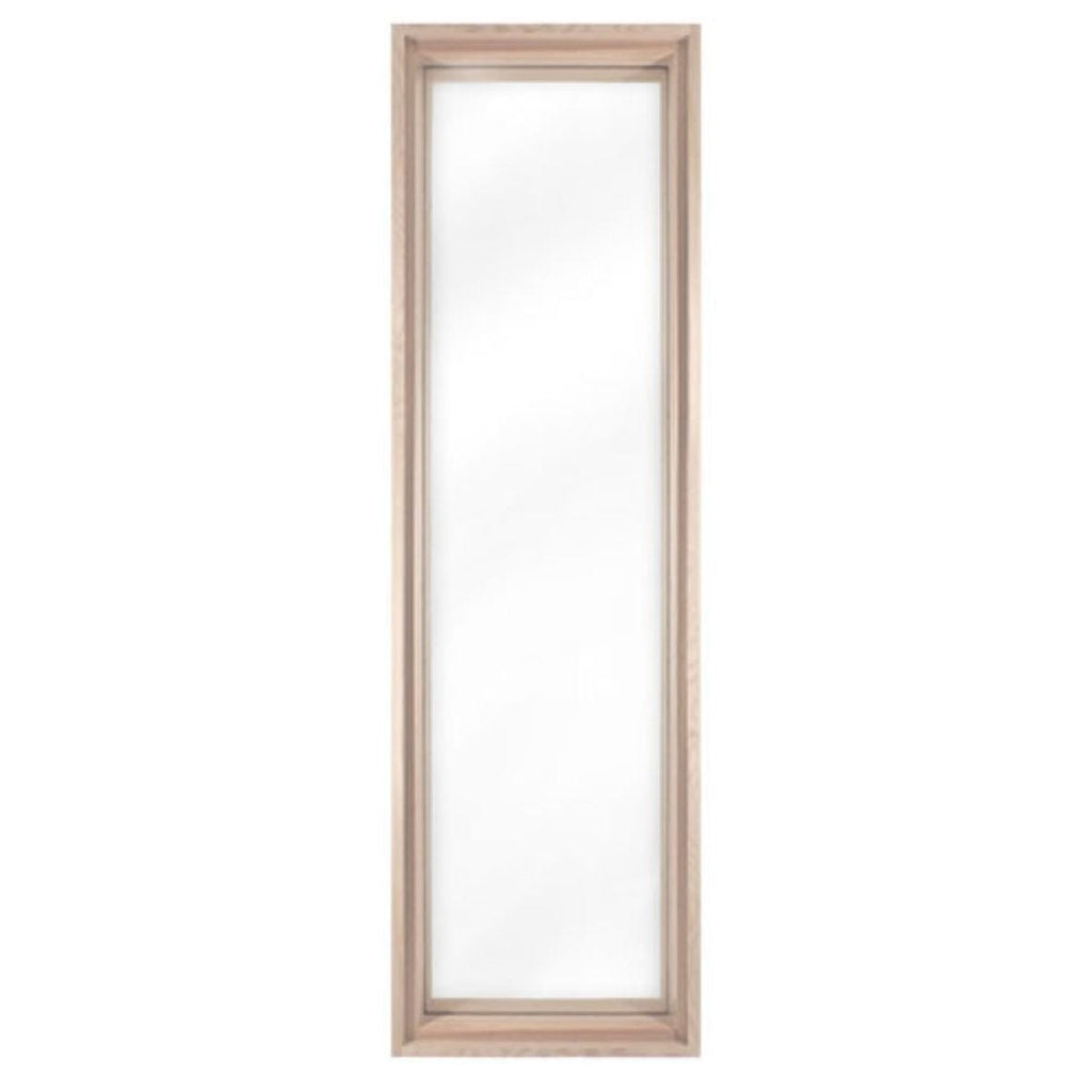 Dual pane construction reduces heat transfer and helps maintain consistent indoor temperatures