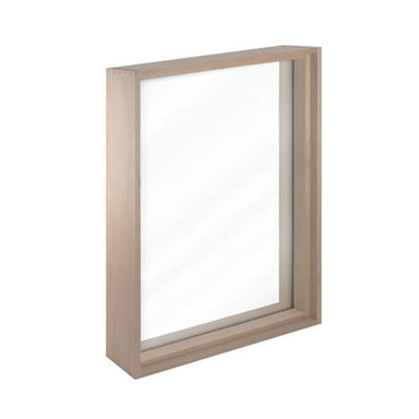 Pre-assembled with dual-pane tempered glass and hemlock frame