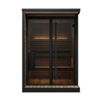Its contemporary linear design is accentuated by contrasting exterior finishes 