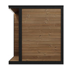 With an integrated eaves and porch, which create an elegant, set-back appearance