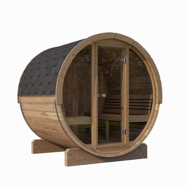 The amazing SaunaLife E8G Barrel Sauna