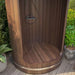 Close up look of SaunaLife R3 Barrel Shower