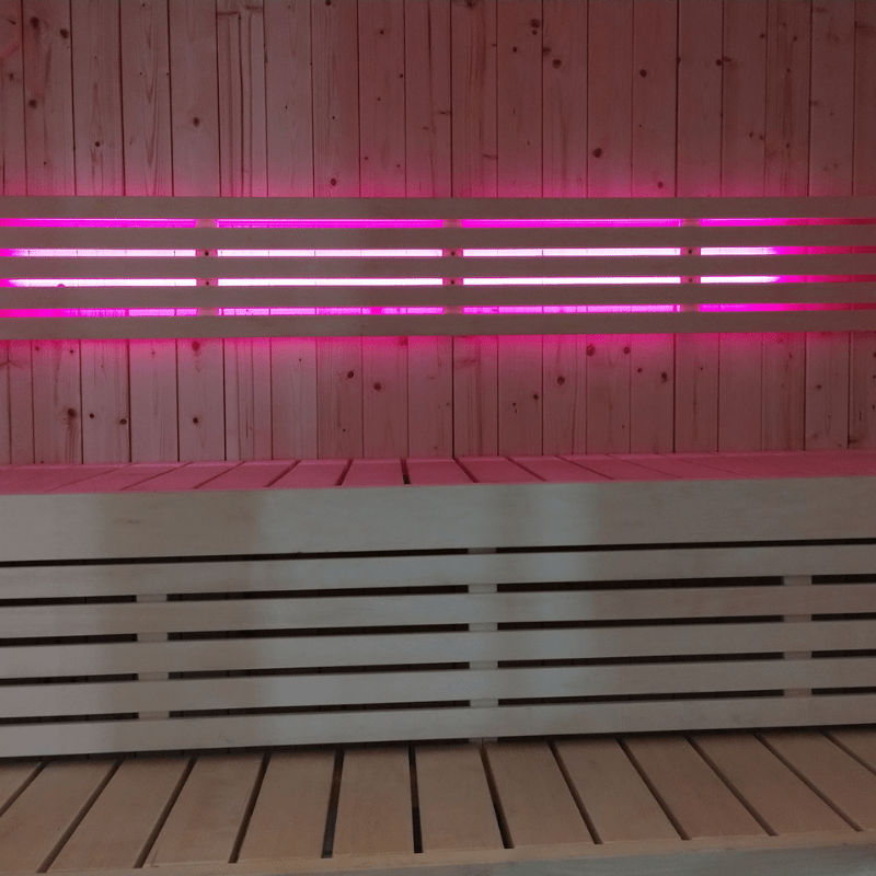 SaunaLife Mood Lighting - pink