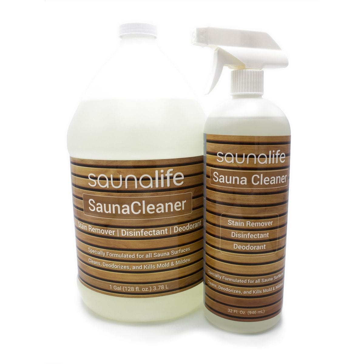 This is the SaunaLife Sauna Room/Wood Cleaner.