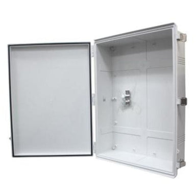 Protect your sauna’s electrical equipment with this watertight enclosure.