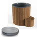 This is the SaunaLife Model S1N 1-Person Natural Cold/Hot Immersion Tub + Insulated Tub Cover Power Bundle!