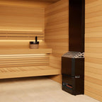 Saunum Air 7 Sauna Heater Air Series w/ Climate Equalizer inside sauna
