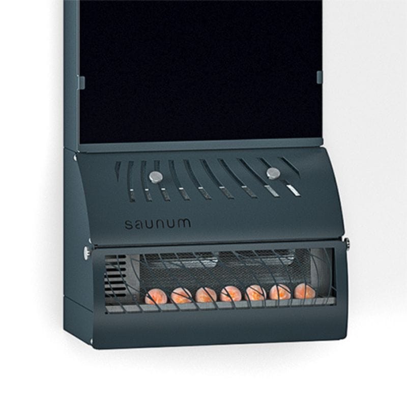 Close up look of Saunum AirSolo 80 Temp & Steam Equalizer