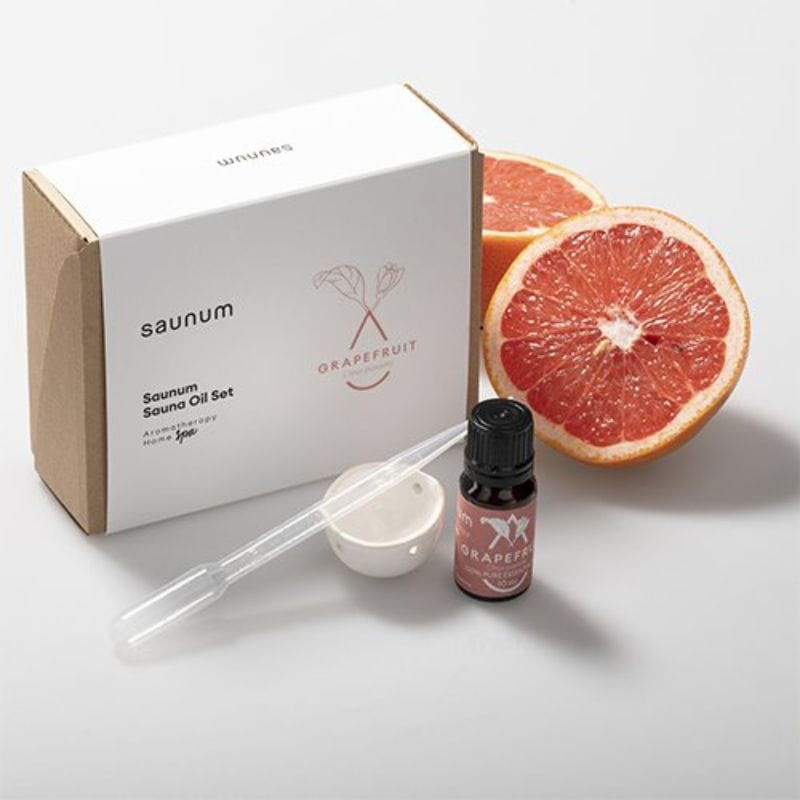 The amazing Saunum Grapefruit Aroma Oil Set