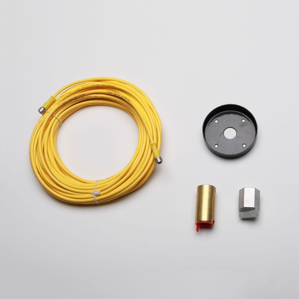 The RIK-MTSQ rough-in mounting kit includes a mud ring for the MicroTouch square control, steam head rough-in bell housing, bell housing installation tool and a 50-foot data link cable.