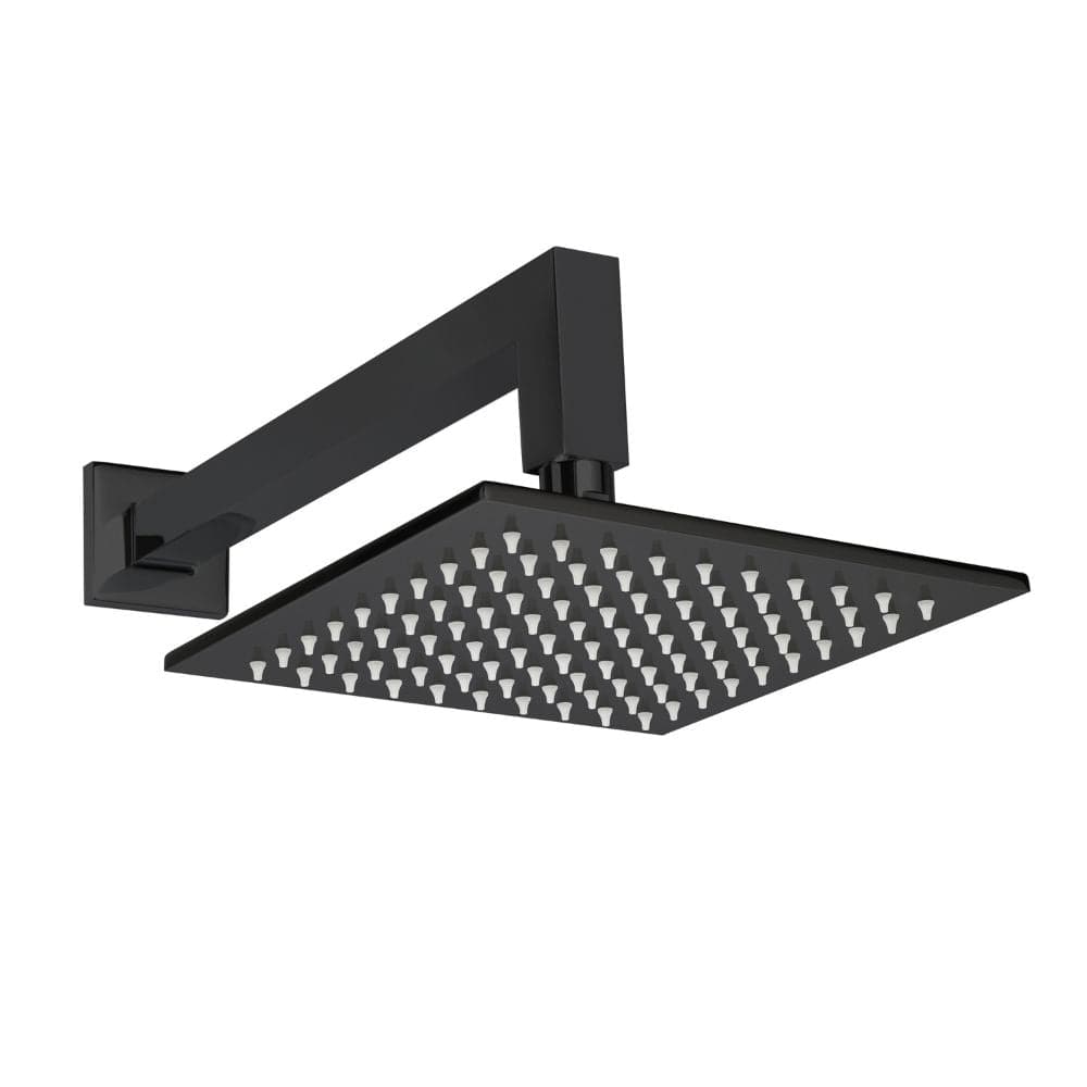 ThermaSol Shower Arm and Rain head Square
