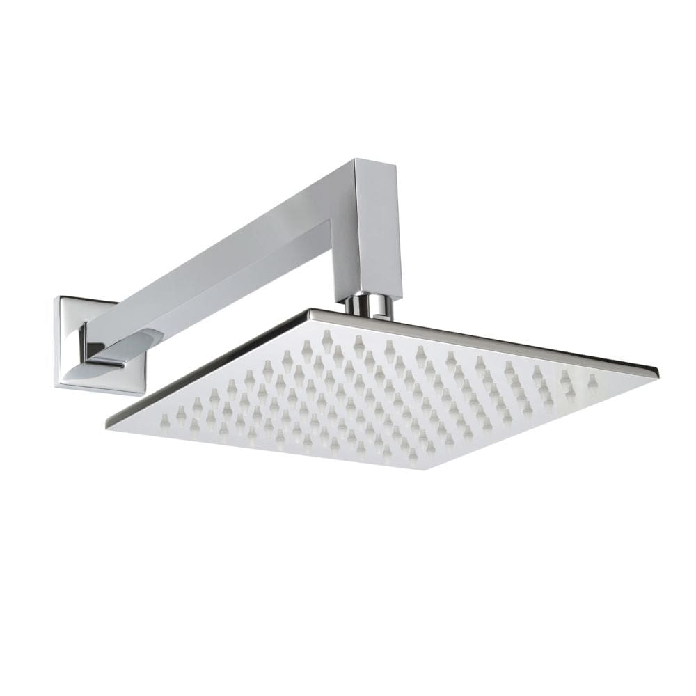 ThermaSol Shower Arm and Rain head Square