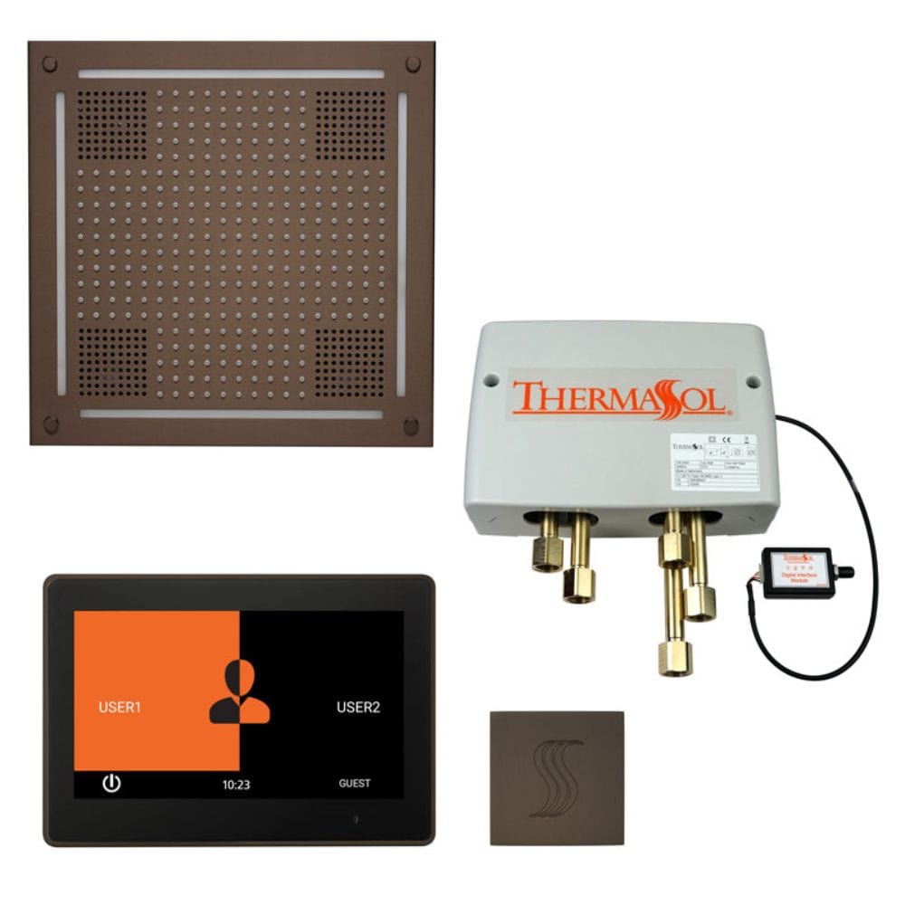ThermaSol The Total Wellness Hydrovive Package with 10" ThermaTouch Square