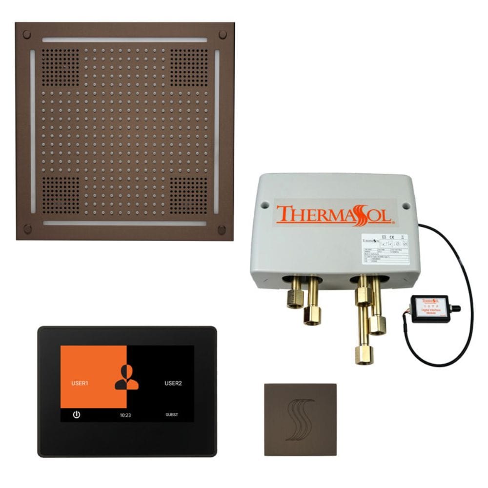 This Total Wellness Steam Shower Package has everything you need to mix steam, smart technology, and luxury in your shower. 