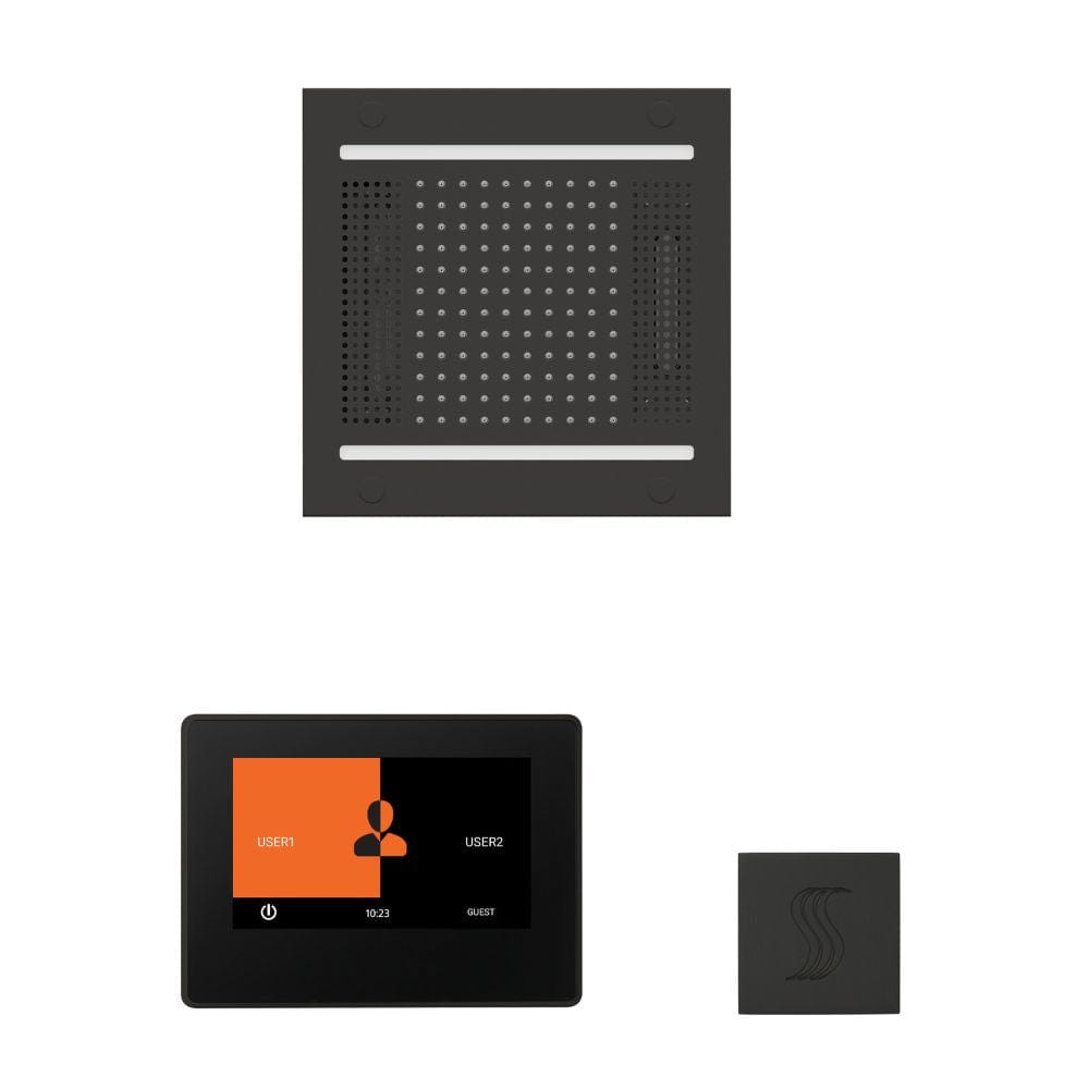 The ThermaSol Hydrovive Wellness Steam ThermaTouch package offers a comprehensive steam experience easily accessible through a 7" Touchscreen.